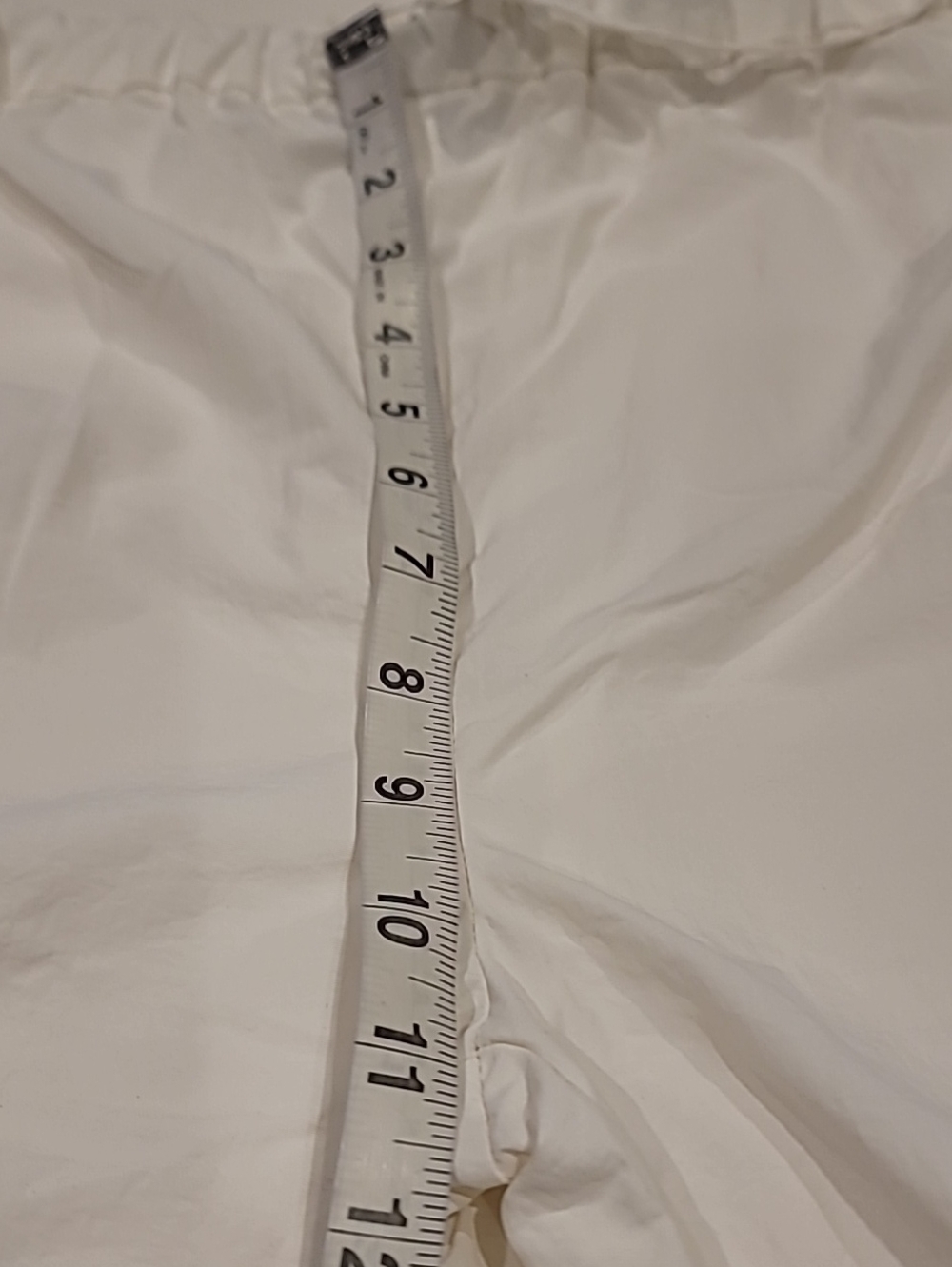 Love Tree White Wide-Leg NylonTrack Pants with Black Side Stripes Large - Picture 9 of 10